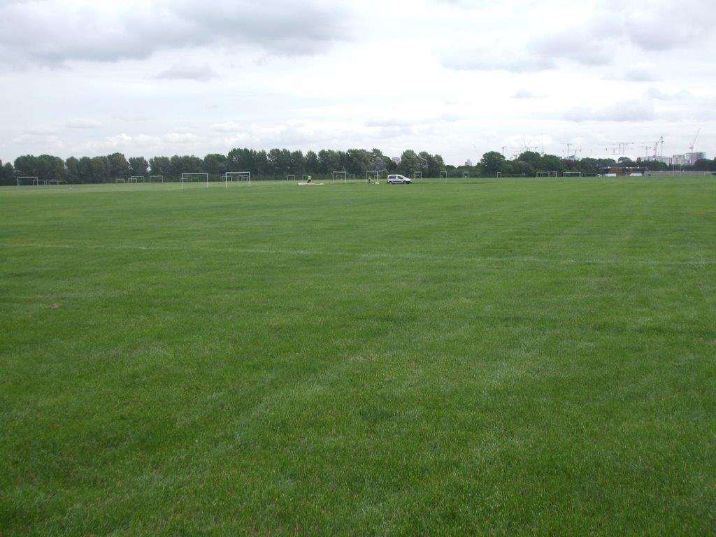 2011 Hackney North Marsh football drainage