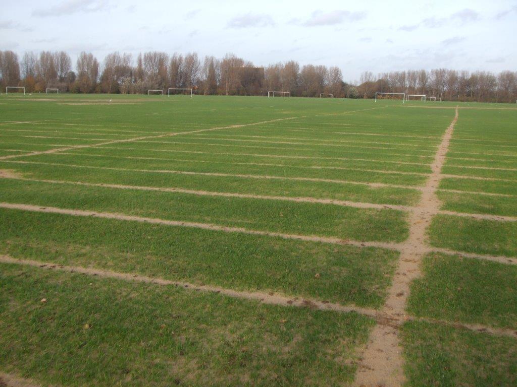 2011 Hackney North Marsh football drainage